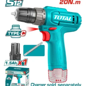 TDLI12428 TALADRO 12V S12 20NM 0.8-10MM 0- 750RPM 1X1.5AH TIPO C_1