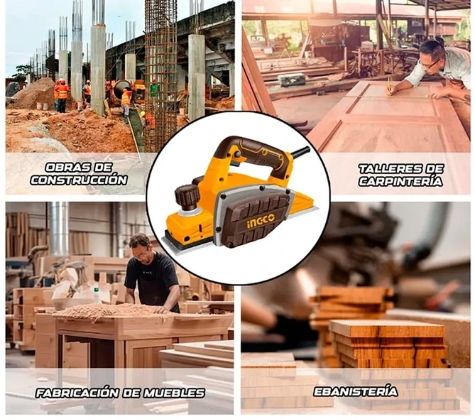 Cepillo Eléctrico Ingco 750W - Imagen 4