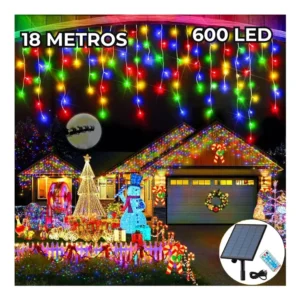 Cortina Luces Led Decoración Navidad Cálida 2mts  -  10 mts Extensible
