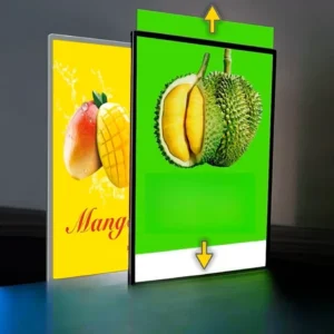 LETRERO PUBLICITARIO LUMINOSO LED ultra delgado