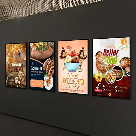 LETRERO PUBLICITARIO LUMINOSO LED ultra delgado - Imagen 6