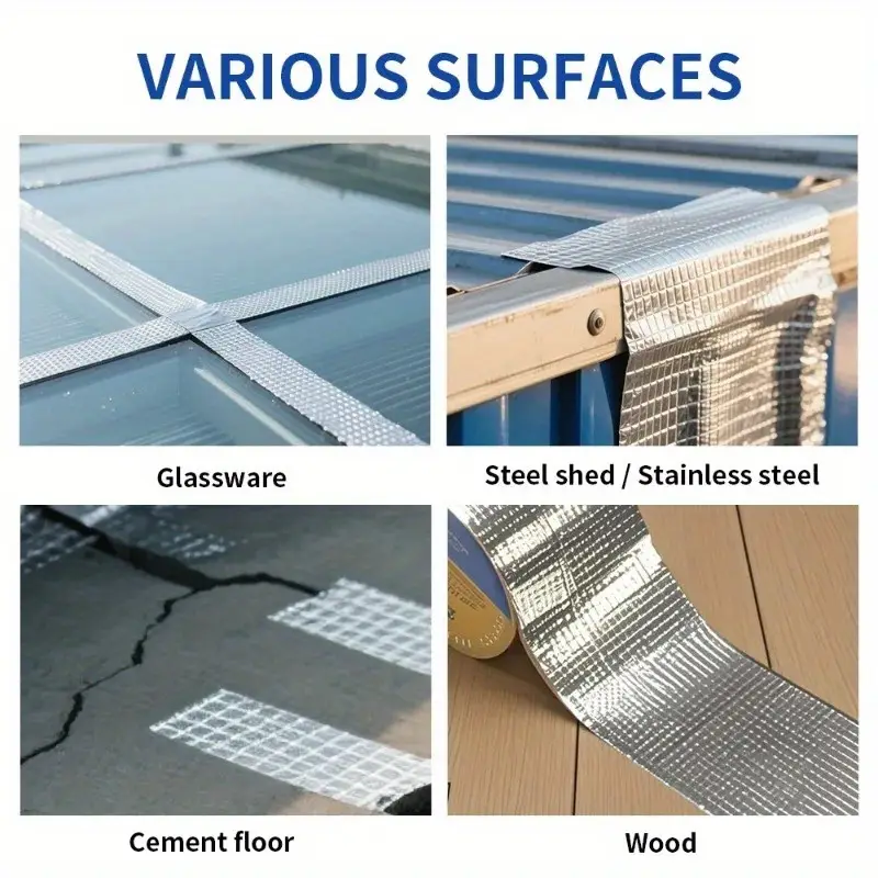 Cinta autoadhesiva impermeable (repara techos) - Imagen 7