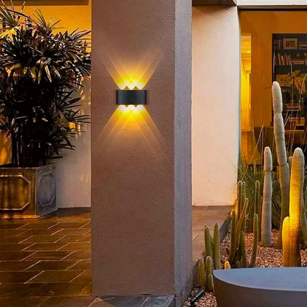 Lampara Pared Led 6w Luz Cálida Moderno - Imagen 3