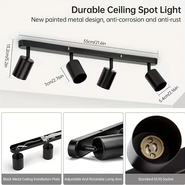 SPOT LED 30W Negro - Imagen 3