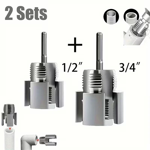 TARRAJA SACARROSCA PARA TUBOS DE 1/2" Y 3/4" - Imagen 3