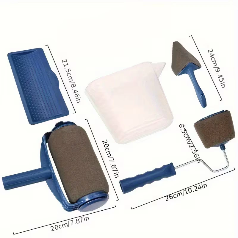 JUEGO DE RODILLO RECARGABLE 5PZA 1LTR UYUSTOOLS - Imagen 3