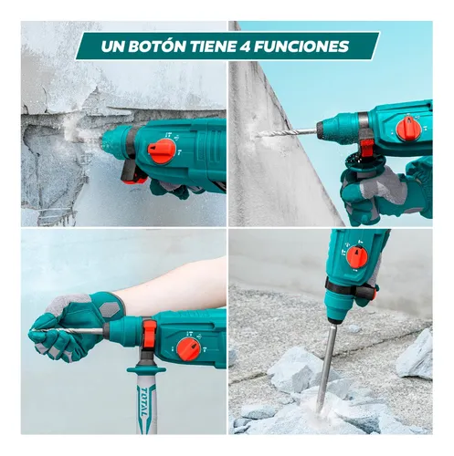 ROTOMARTILLO SDS PLUS "TOTAL" 800 W. 2.5J - Imagen 2