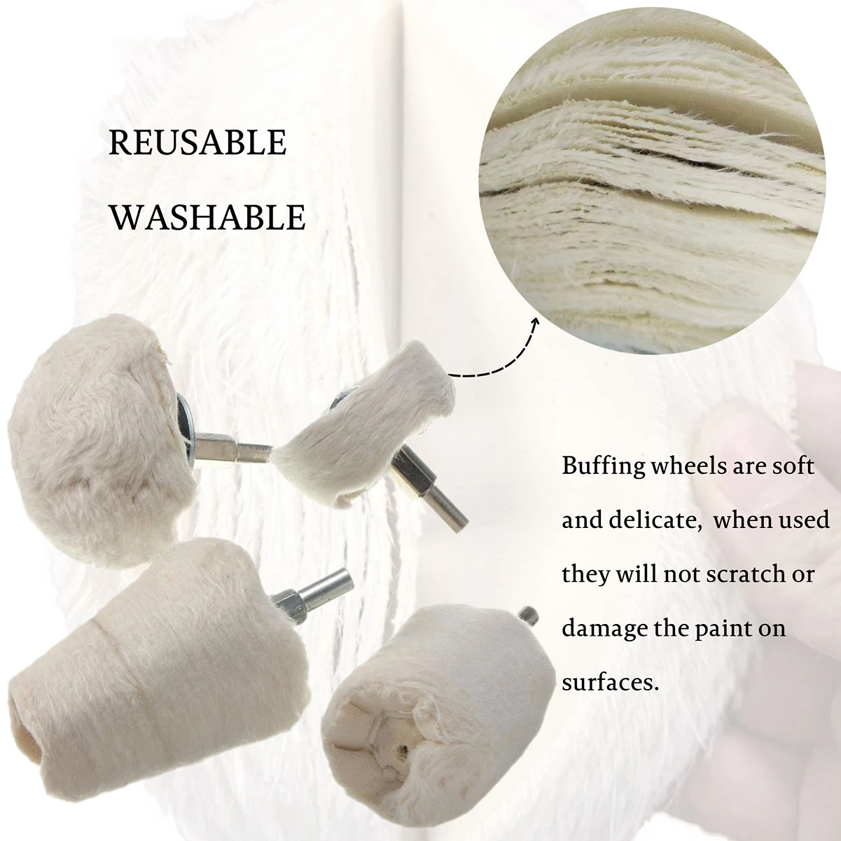 PULIDOR FINO PARA ALUMINIO O METALES DELICADOS FINOS - Imagen 2